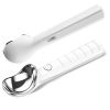 Heated Ice Cream Scoop Rechargeable Electric Ice Cream Scooper IP66 Waterproof 45S Fast Heating to 158°F 5-Min Auto Shutoff for Hard Ice Cream Gelato
