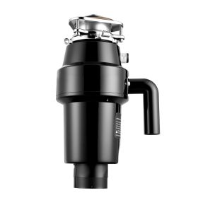 Food Waste Garbage Disposal, 1HP 3700RPM DC Motor, Continuous Feed Kitchen Sink Garbage Disposer