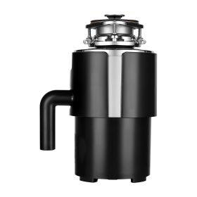 Food Waste Garbage Disposal, 3/4HP 1500RPM AC Motor, Continuous Feed Kitchen Sink Garbage Disposer
