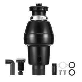 Garbage Disposal, 3/4HP 3250RPM Continuous Feed Food Waste Disposer, EZ Connect Food Waste Grinding System with Sound Reduction