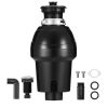 Garbage Disposal, 1HP 3270RPM Continuous Feed Food Waste Disposer, EZ Connect Food Waste Grinding System with Sound Reduction