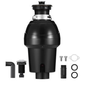 Garbage Disposal, 1HP 3270RPM Continuous Feed Food Waste Disposer, EZ Connect Food Waste Grinding System with Sound Reduction