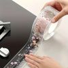 Decorative Waterproof Gap Sealant – Floral Design Self-Adhesive Tape for Sink Edges & Countertops (2 Rolls, Easy Installation)
