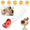 Heated Ice Cream Scoop Rechargeable Electric Ice Cream Scooper IP66 Waterproof 45S Fast Heating to 158°F 5-Min Auto Shutoff for Hard Ice Cream Gelato