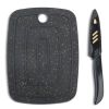 Bar Board with Knife, 2-Piece Set