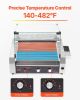 Electric 30 Hot Dog 11 Roller Commercial Grill Cooker Machine Cover 1600W