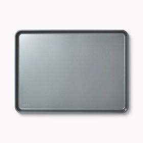 15"×21" Gray Nonstick Aluminized Steel Large Baking Cookie Sheet, Oven & Dishwasher Safe (Color: Gray)