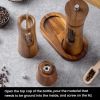 Pepper Grinder Pagoda-shaped Wooden Kitchen Pepper Mill