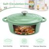 Household Cast Iron Pot with Lid for Stews/Cooking